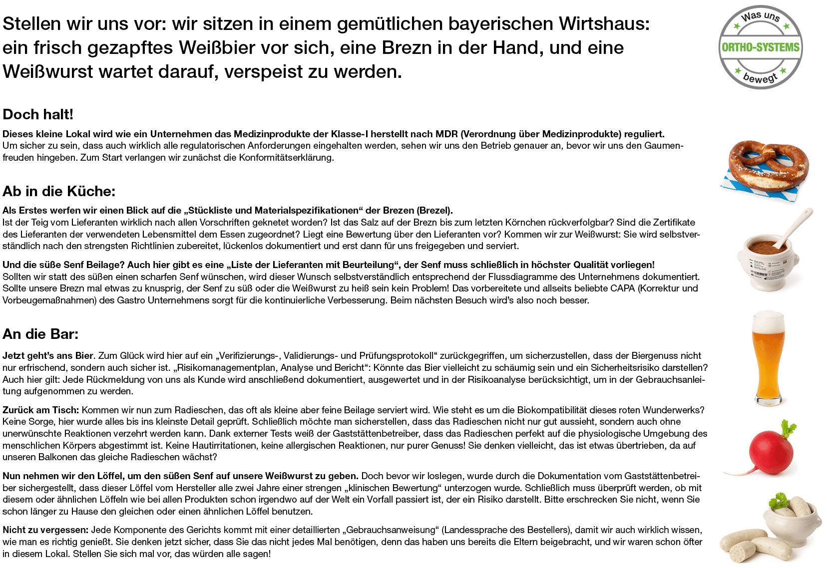 Regulatorische Maßnahmen - Teil 2