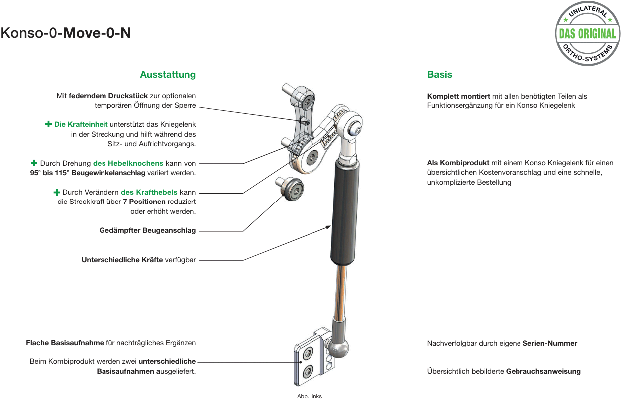 Ausstattung und Vorteile des Konso-0-Move-0-N