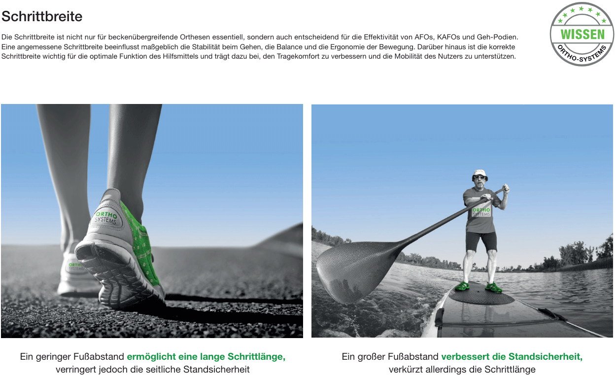 Schrittbreite und Doppelschritt - Bild1