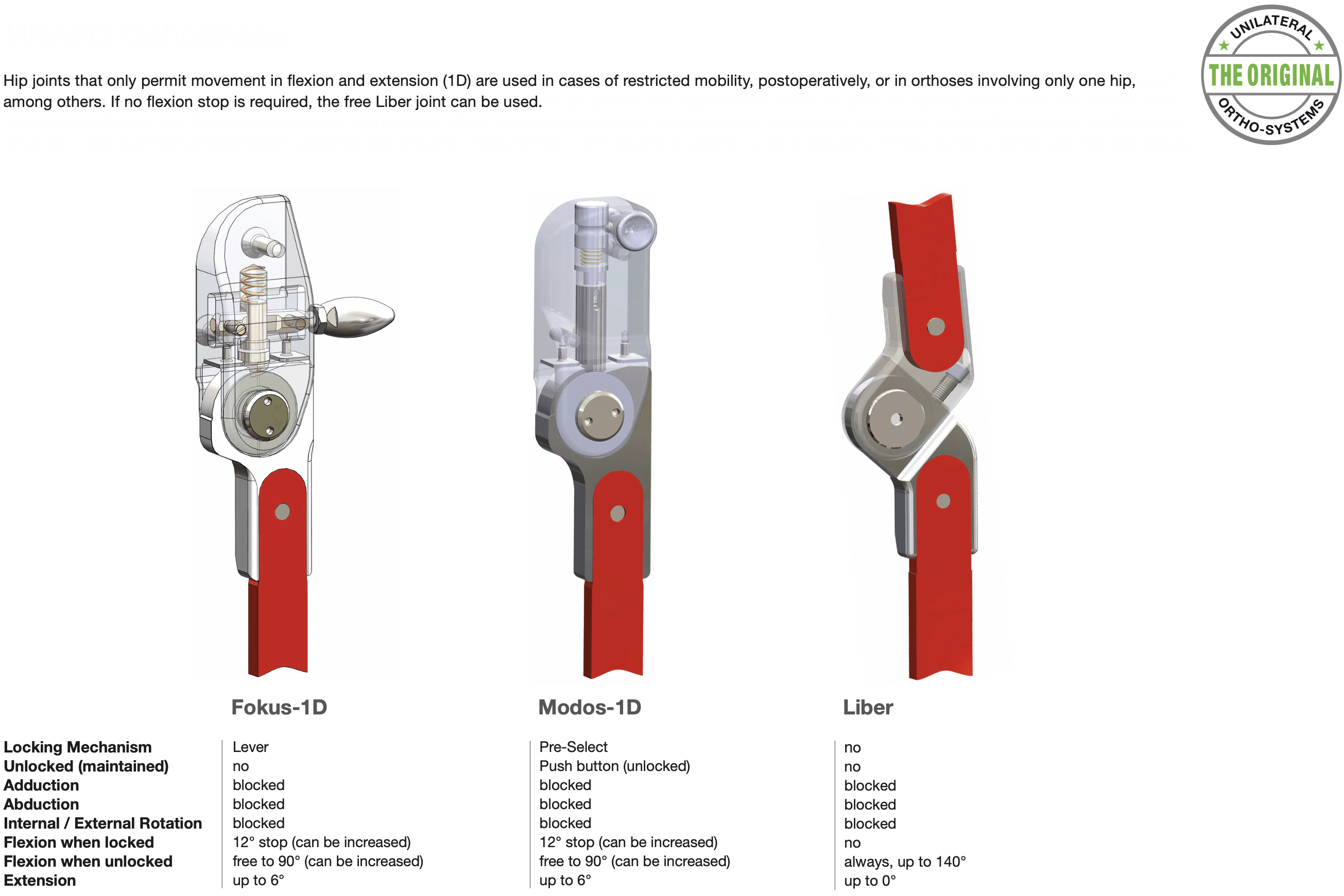 Figure 2 from the functional overview HKAFO hip joints