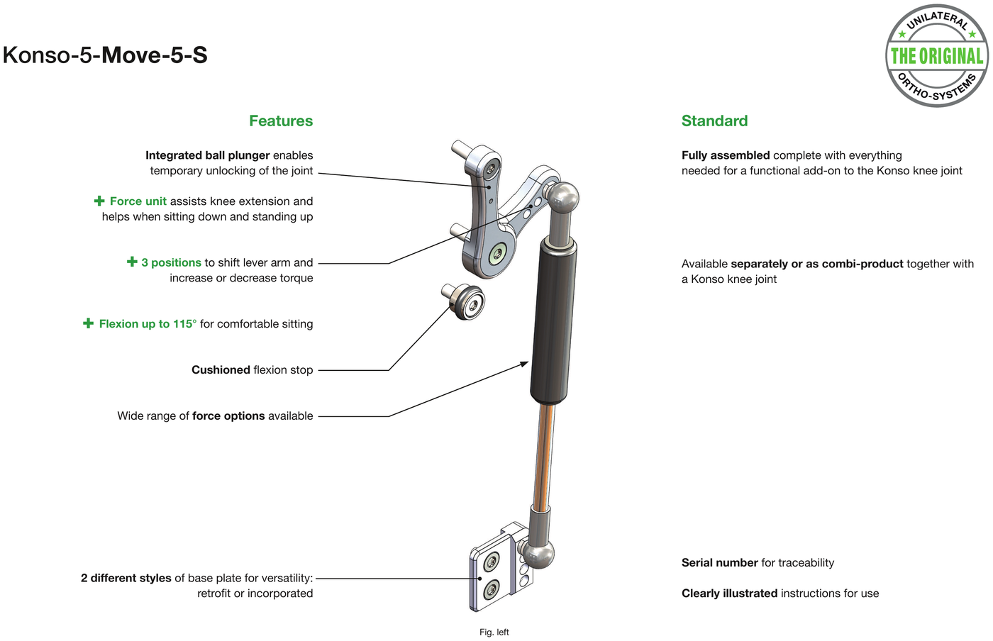 Features of The Konso-5-Move-5-S